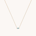 Alexandrite Marquise Necklace in Solid Gold