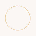 Chelsea Chain Anklet in Solid Gold