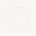 Astrid Chain Bracelet in Solid White Gold
