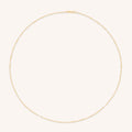 Astrid Story Chain Necklace in Solid Gold