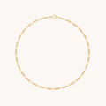 Soho Chain Anklet in Solid Gold