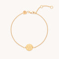 Taurus Zodiac Bracelet in Gold