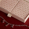 Bold Necklace Charming Gift Set in Silver