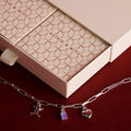 Piccadilly Necklace Charming Gift Set in Silver