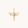 Dragonfly Charm 9k Gold