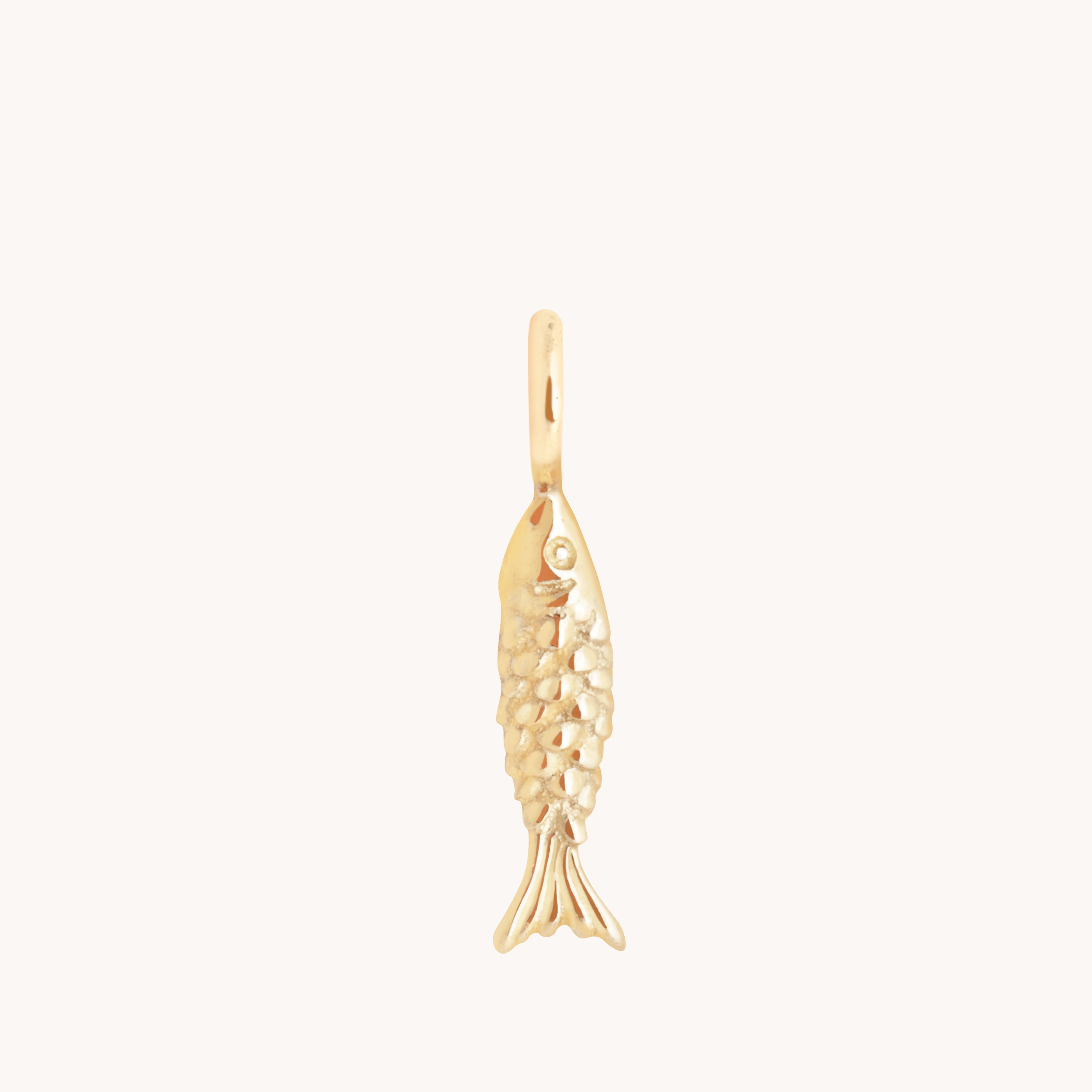 Fish Charm 9k Gold
