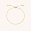 Citrine November Beaded Bracelet in Solid Gold