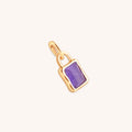 Kawa Stone December Clip Charm in Gold