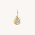 Molten Opal Pear 9k Gold
