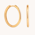 Essential Large Hoops in Gold
