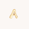 A Initial Click Charm in Solid Gold