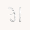 Orbit Dome Stud in Silver