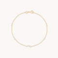 Diamond Cluster Bracelet in Solid Gold
