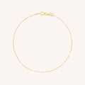 Astrid Chain Anklet in Solid Gold