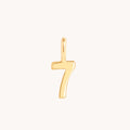 7 Charm 9k Gold