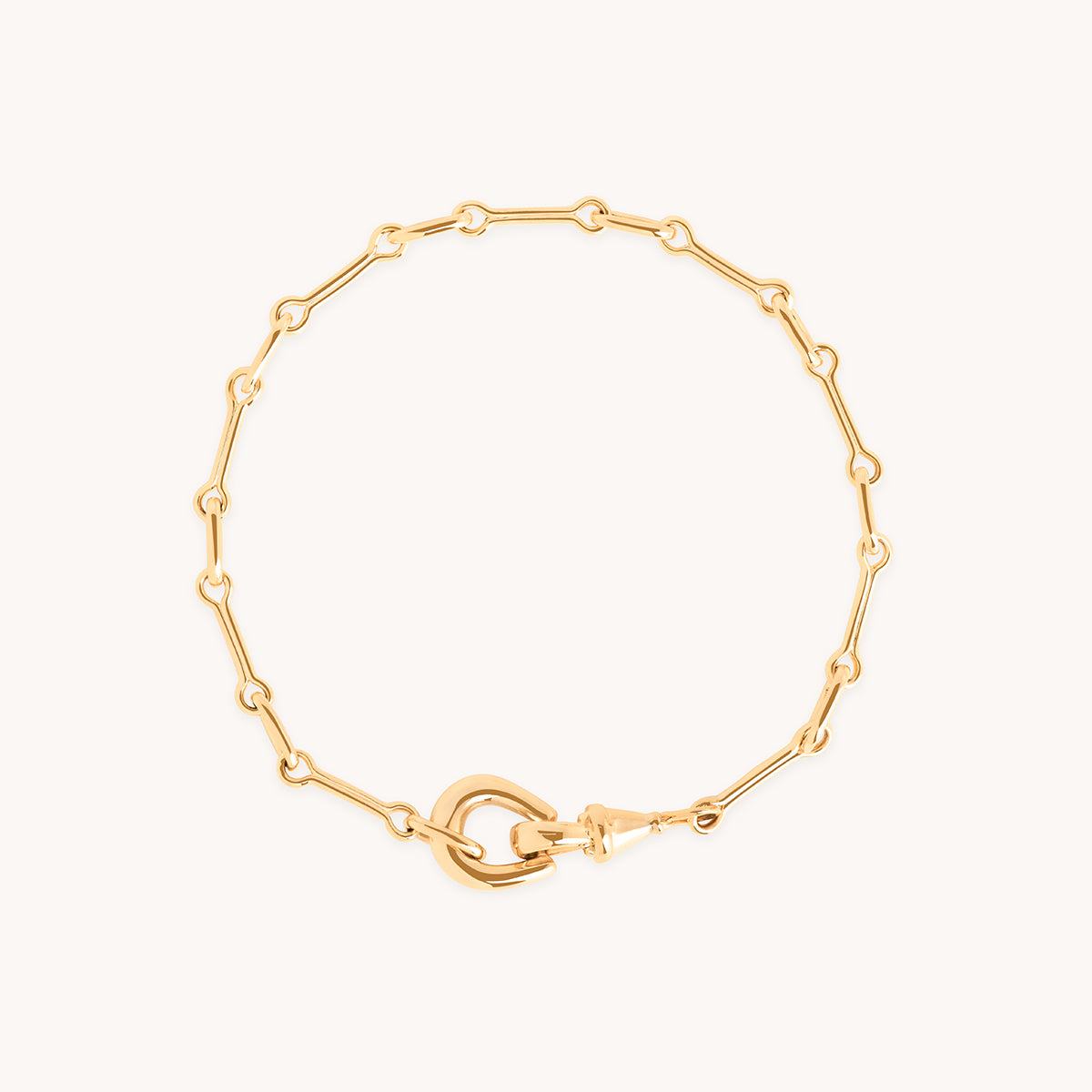Hardware Chain Bracelet in Gold