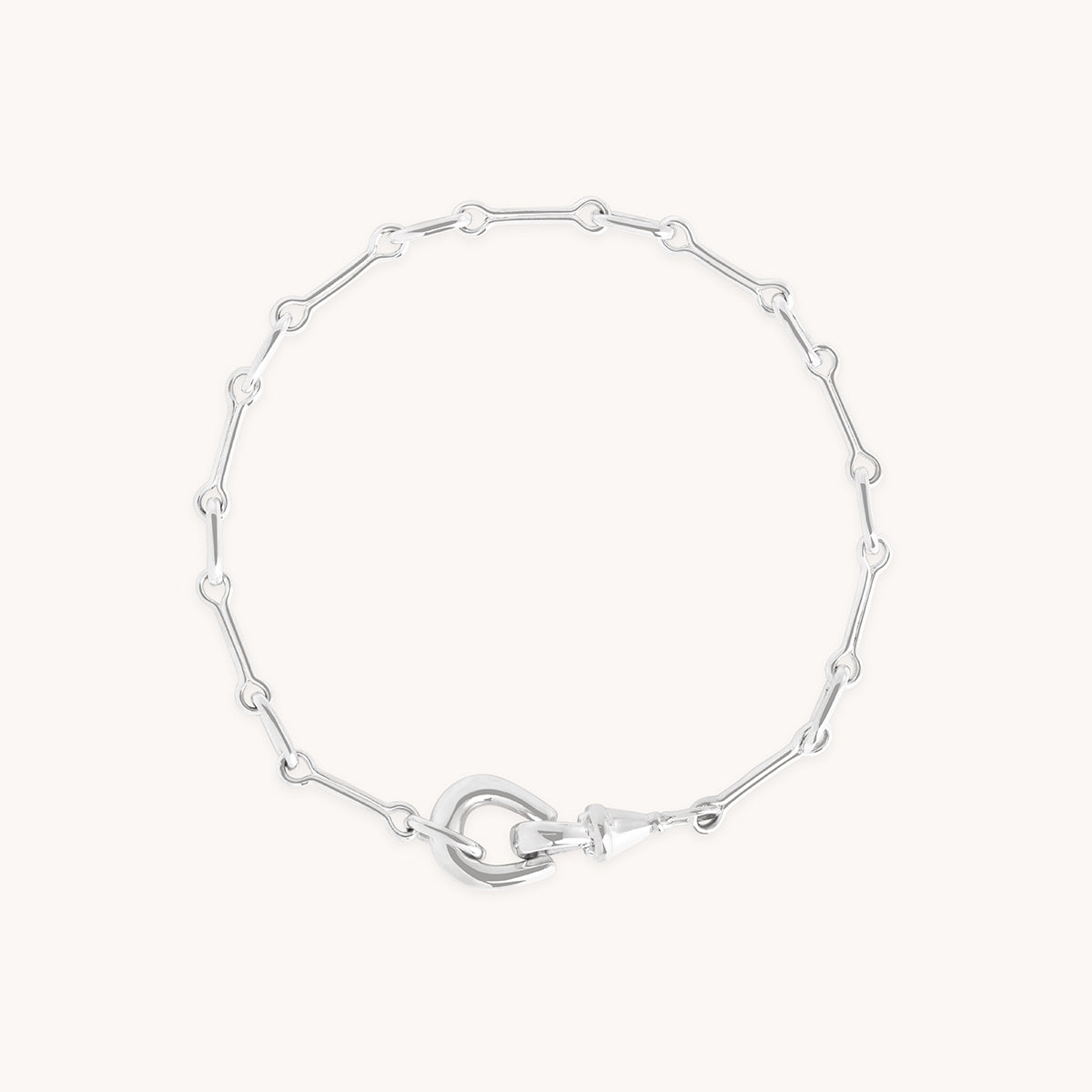 Hardware Chain Bracelet in Silver