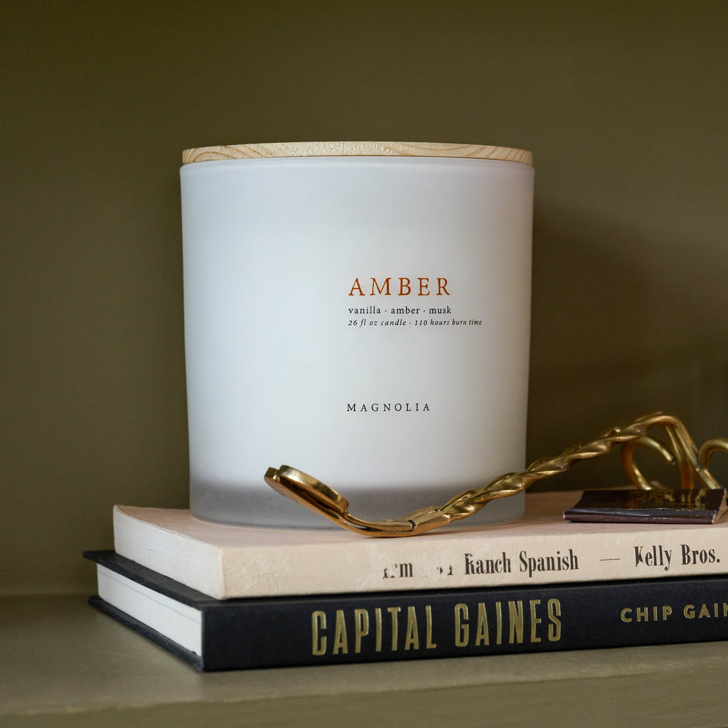Magnolia Amber Candle