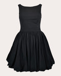 Anaya Gathered Poplin Mini Dress