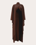Ovu Knit Jersey Draped Cape