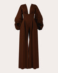 Zerra Pleated Bubble Corset Jumpsuit