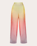 Bata Ombré Chiffon Wide-Leg Pants
