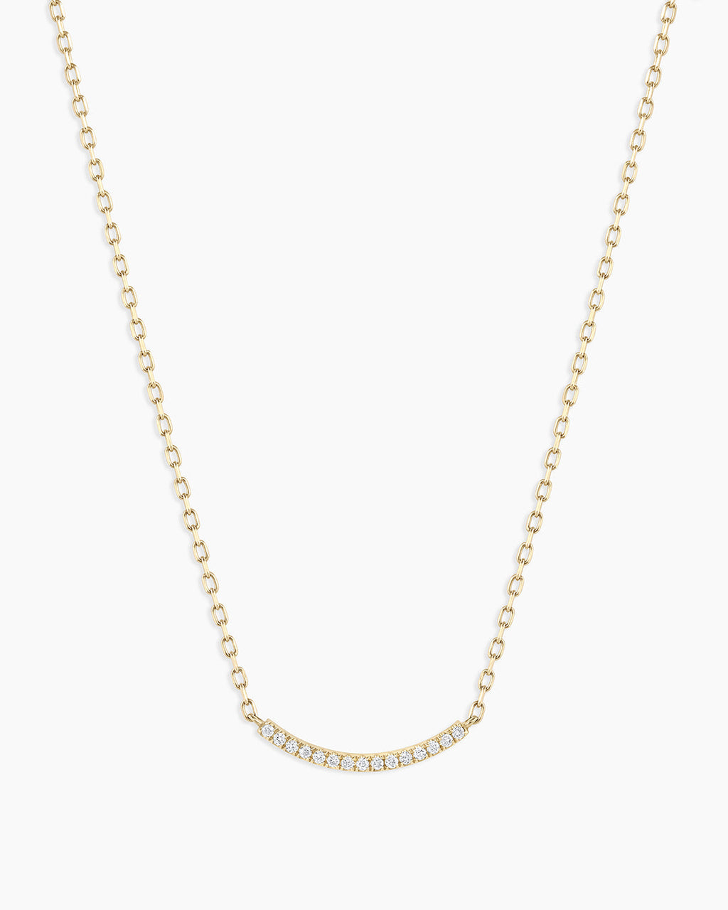 Diamond Taner Bar Mini Necklace