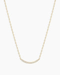 Diamond Taner Bar Mini Necklace