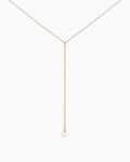 Pearl Lariat Necklace