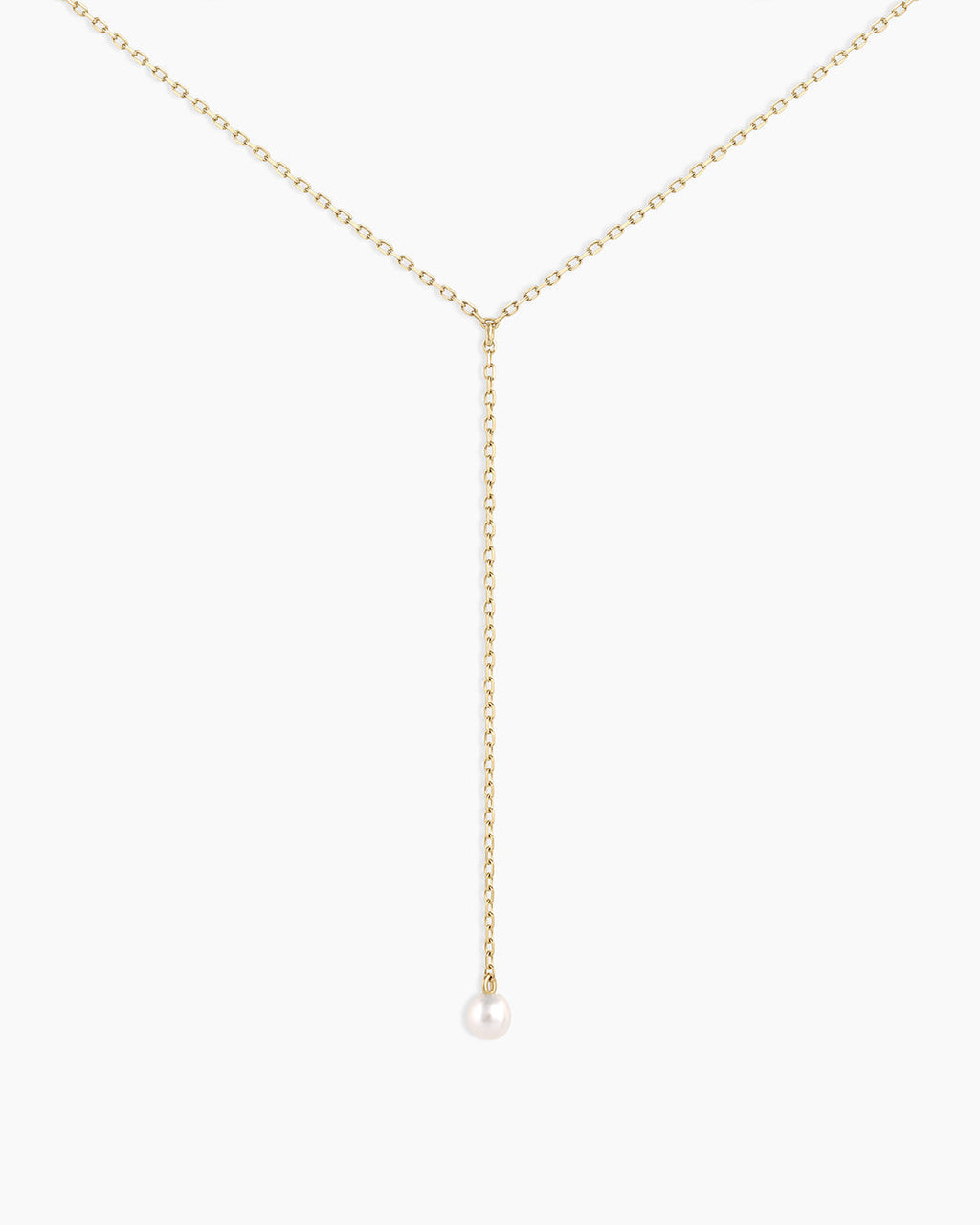 Pearl Lariat Necklace