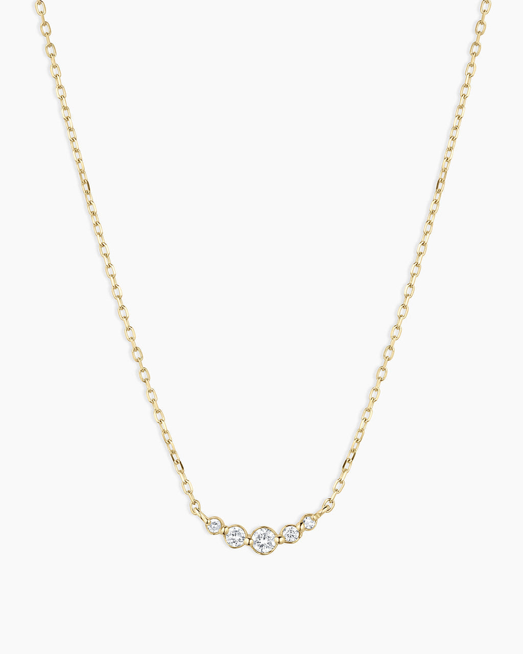 Elle Diamond Cluster Necklace