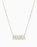 Diamond Pavé Mama Necklace