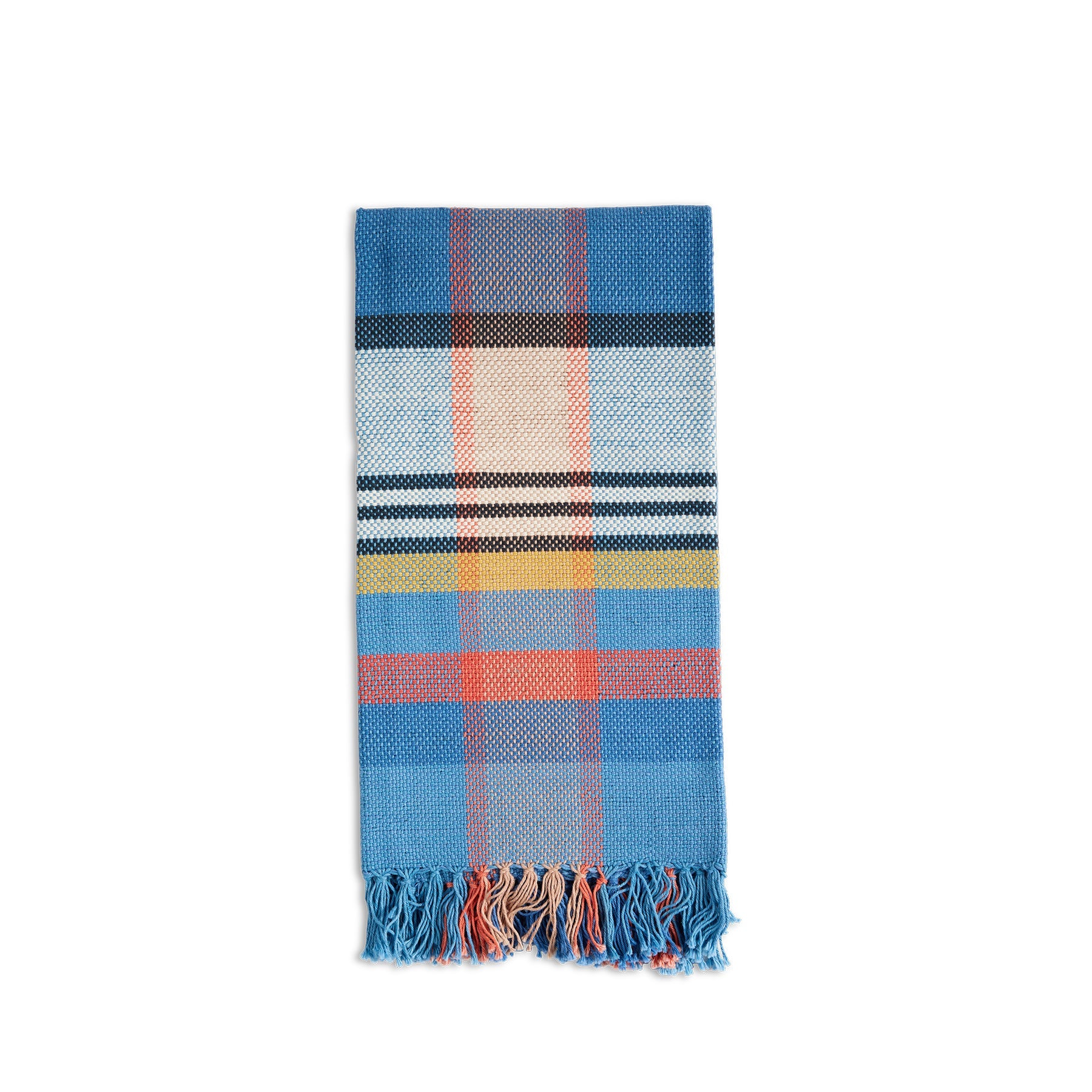 Towel/Runner in Country Blue Plaid