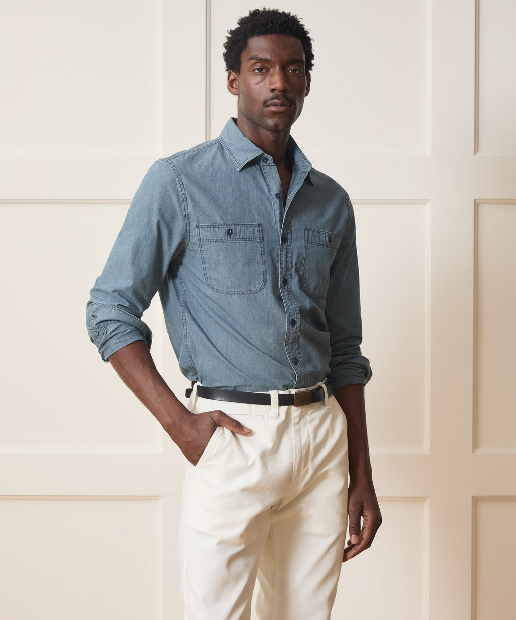 Japanese Chambray Work Shirt