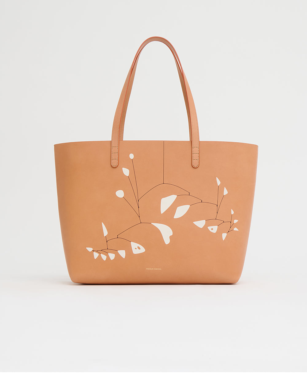 Alexander Calder Large Tote - Cammello
