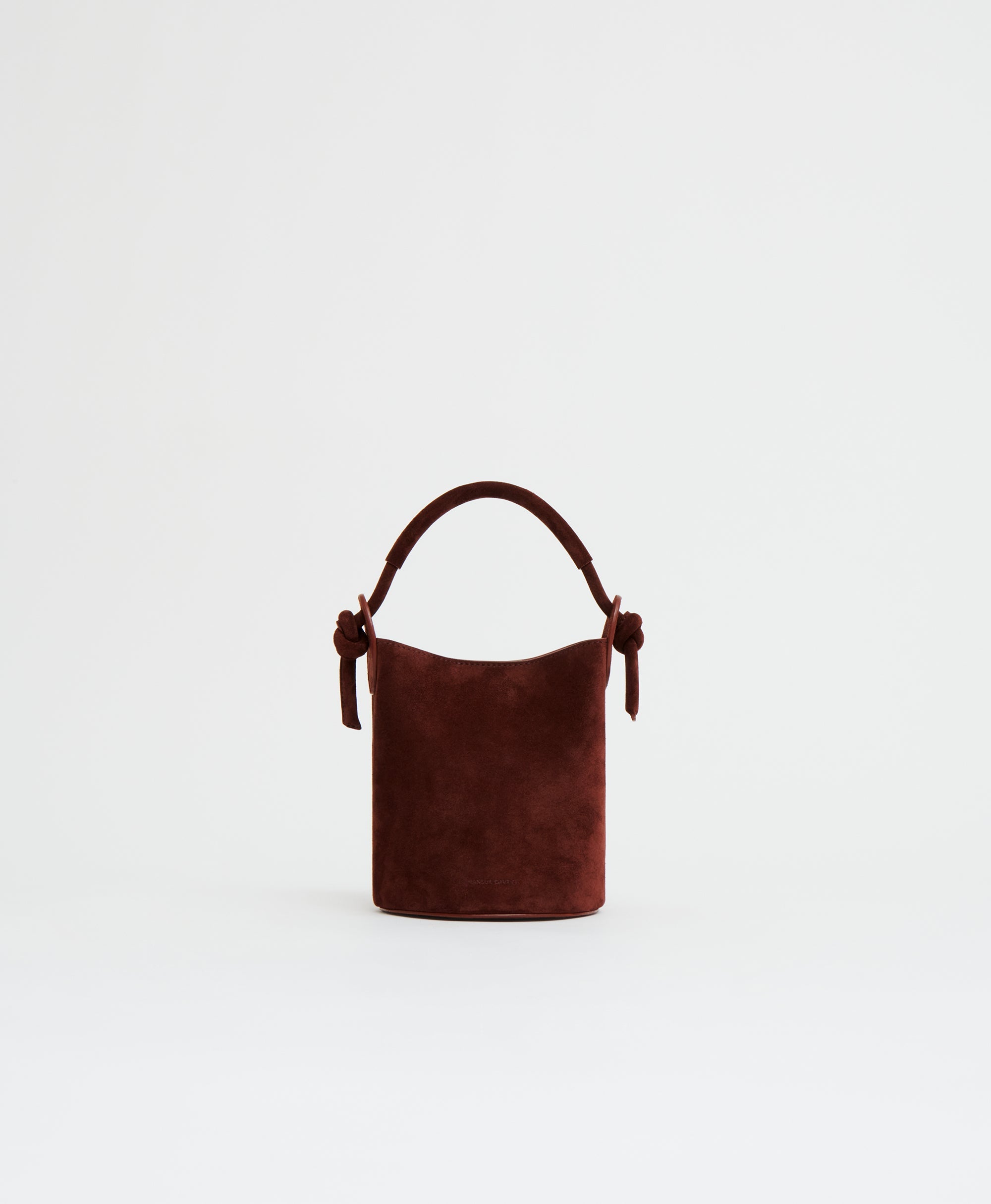 Mini Mini Fortuna Bucket - Chocolate Suede