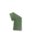 Tuck Stitch Lambswool Scarf  - Green Marl *