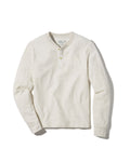 New Windsor Double Cloth Henley - Oatmeal Heather