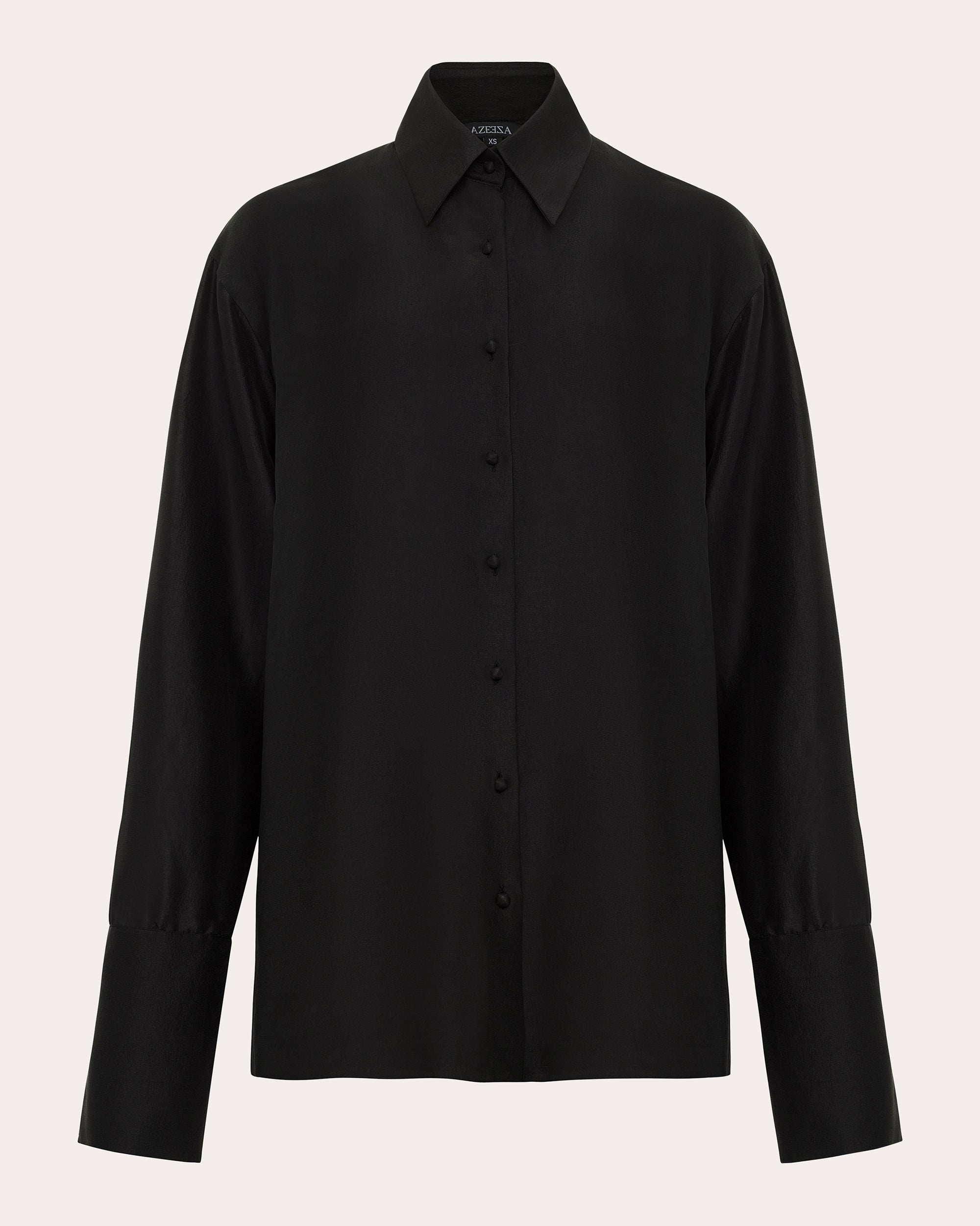 Kareena Silk Mini Shirt Dress