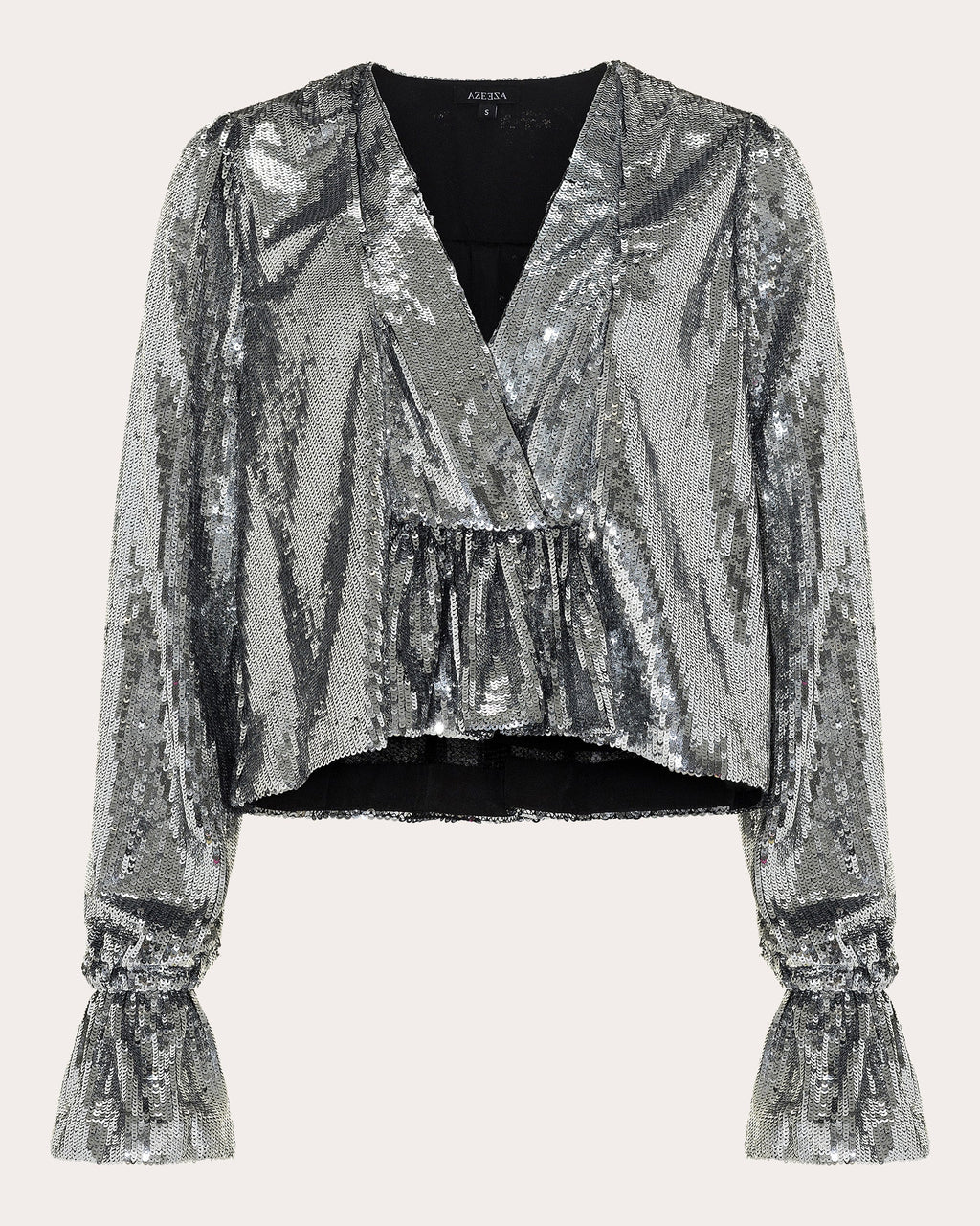 Thistle Ruffle Sequin Top