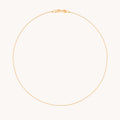 Essential Box Chain Necklace in Gold