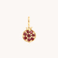 Pomegranate Charm 9k Gold