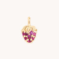 Strawberry Charm 9k Gold