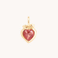 Peach Charm 9k Gold