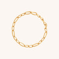 Infinite Slim Chain Bracelet in Gold