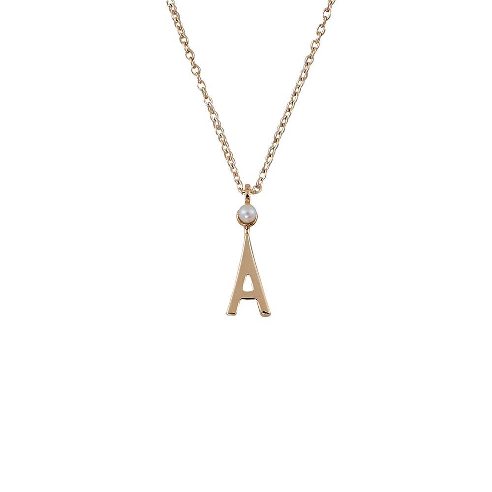 Pure gold personal necklace (14K Gold)