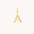 A Initial Charm 9k Gold