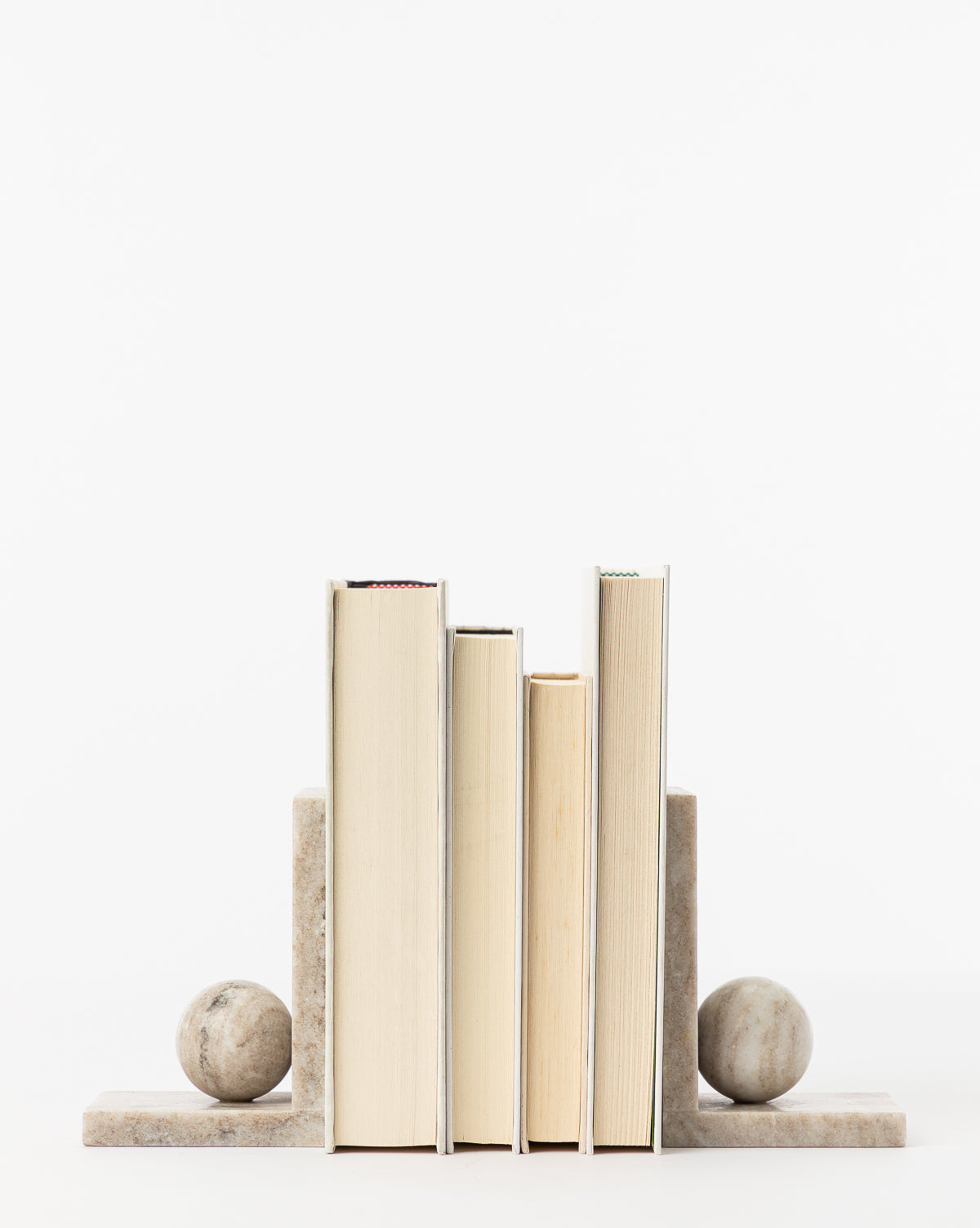 Adar Marble Bookends (Set of 2)