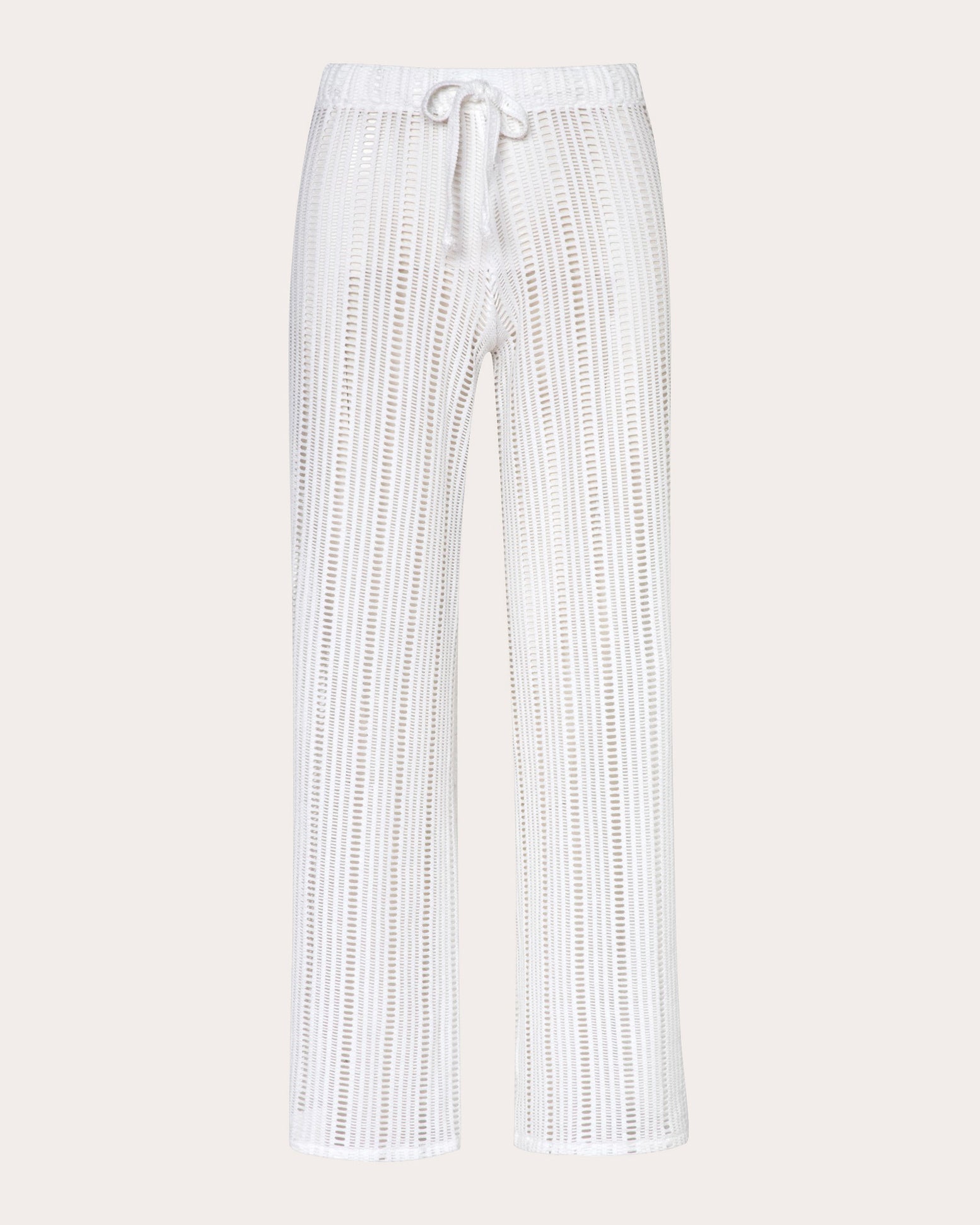 Adele Geometric Crochet Knit Pants
