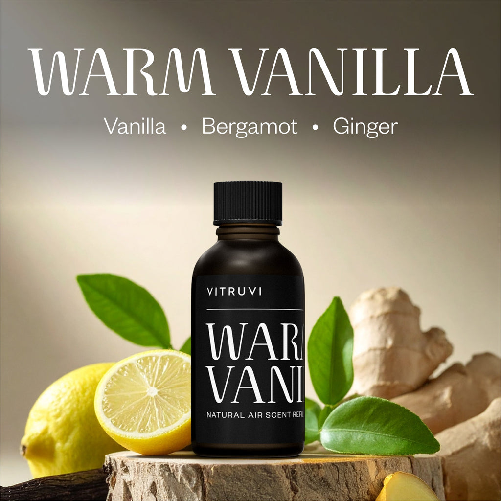 Air Waterless Diffuser – Starter Kit with Warm Vanilla